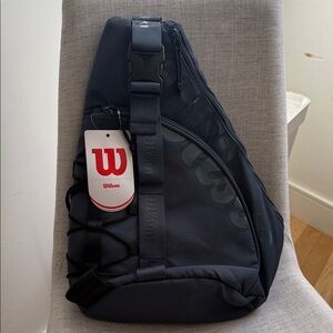 Wilson triangle Pickleball Sling Backpack